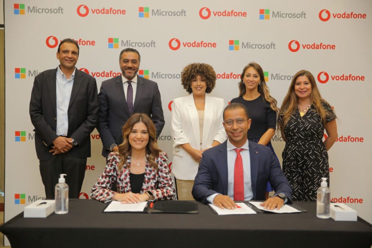 Vodafone Microsoft Egypt