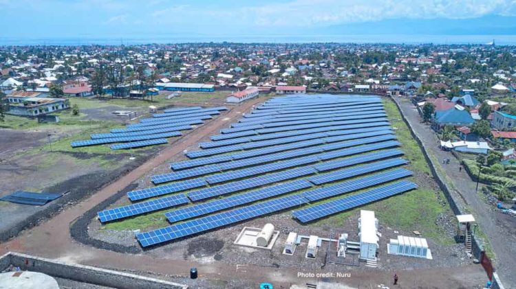 Nuru energy DRC Congo