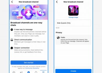 Facebook Meta Broadcast Channel